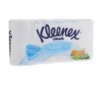 Туалетная бумага Kleenex Natural White, 8 рулонов, трехслойная