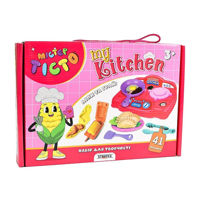 Set de creație Strateg 57146 Set de modelat Мистер тесто My Kitchen, 41buc