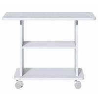 Журнальный столик Fabrik Home №1 Ролик белый ясень