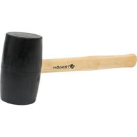 Молоток Hoegert 680 г резиновый молот HT3B043