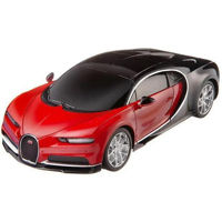Радиоуправляемая игрушка Rastar 76100 1:24 Bugatti Chiron, rosie, 61366