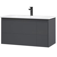 Шкаф под умывальник Orka New Likya 100 Antracite