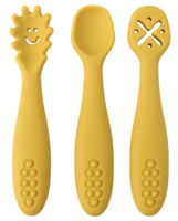 Посуда для кормления Bibipals Silicone Spoons for Kids 0+, 3pcs/set