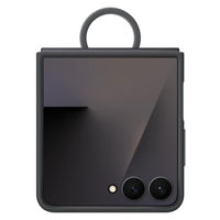Чехол для смартфона Samsung EF-PF766 Flip7 Ring Case (Silicone) Black