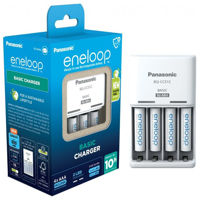 Panasonic "Basic" Charger 4-pos AA/AAA + 4AAA 800mAh