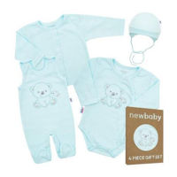 Детская одежда New Baby 41164 набор одежды для новорожденных 4 ед Sweet Bear blue