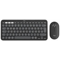 Tastatură + Mouse Logitech Pebble 2 Combo Graphite