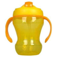 Поильник BabyOno 9344 Cana cu sistem anti-varsare cu tub pe blister Babynews