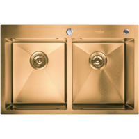 Chiuvetă bucătărie SanDonna HD7850 dubla Copper