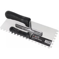 Шпатель TAQT TQNT08 mistrie pentru tencuială dințată 280*115 mm dinte 8 mm