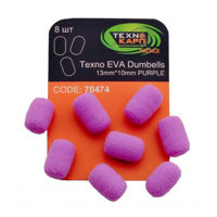 Texno EVA Dumbells 13mm*10mm purple cutie/8buc