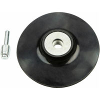 Набор головок, бит, насадок Graphite 55H928 Disc de slefuit cu velcro si tija, 125mm, M14