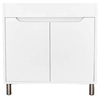 Dulap pentru lavoar Bayro Venus Neon 800 alb structurat