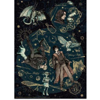 Головоломка Dodo 200508 Puzzle: Dedicat. Legendar. Mândru, seria Harry Potter, 500el