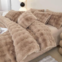 Textile de casă Relaxe Home Комплект постельного белья Puffed Dreams 200x230 см Brown
