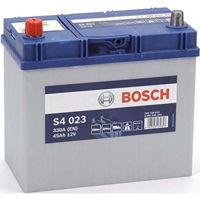 Автомобильный аккумулятор Bosch S4 12V 45Ah 330EN 238x129x227 +/- (ТОЛСТАЯ КЛЕММА) (0092S40230)