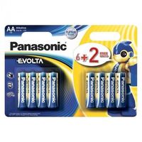 Panasonic   "EVOLTA" AA Blister *8, Alkaline, LR6EGE/8B2F