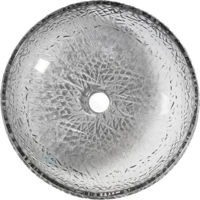 Раковина SanDonna ST-GL60A din sticla pe blat bol Gri