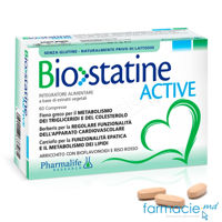 Biostatine Active Vegan comp. N60 (Monocolina K 2.9mg in 2 comp.) Pharmalife