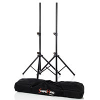Аксессуар для музыкальных инструментов Bespeco SH70N - stativ boxa set cu husa