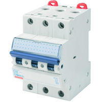 Автомат дифференциальный Gewiss Автоматический выключатель GW92073 3-полюсный, C63