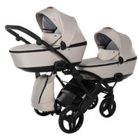 Сărucior pentru copii Junama Duo Slim Space Eco 02 Bej