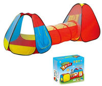 Игровой комплекс для детей New World 995-7069E Tunel pentru copii cu bile (100buc), 190006