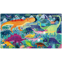 Головоломка Mideer MD3026 Puzzle în valiză Era dinozaurilor, 104 elem.