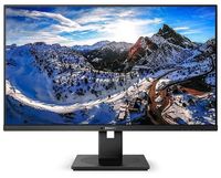 31.5" PHILIPS 328B1, Black, IPS, 3840x2160, 75Hz, 4ms, 350cd, 50M:1, DP+HDMI+USB+AudioOut, Spkrs