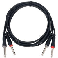 Кабель для музыкального инструмента CORDIAL EU 3 PP (2xjack mono/2xjack mono) 3m 14845
