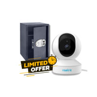 PROMO Safeu electronic 330x500x350mm + Smart camera fără fir Reolink E1