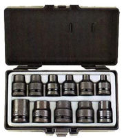 Set de tubulare, bite, duze Force 4117 Набор головок 1/2 Е-профиль ударных E6-E24 11 пр.