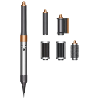 Hair Hot Air Styler set Dyson Airwrap HS05 Complete Set Long - Nickel Copper