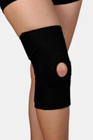UNV004 Bandaj pentru genunchi cu suporturi flexibile