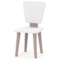 Набор детской мебели Veres 46.36.2.13 Стульчик детский Нью-Йорк капучино-белый