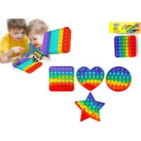Игрушка Promstore 45479 Игрушка антистресс Pop It Fidget, 4вида