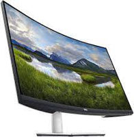 31.5" DELL VA LED S3221QS 4K Curved Borderless Black/Silver (4ms, 3000:1, 300cd, 3840x2160, 178°/178°, HDMIx2, DisplayPort, Speakers 2 x 5W, Height Adjustment, Audio Line out, USB Hub: 2 x USB3.0, VESA  )