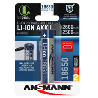 Аккумулятор Ansmann 1307-0002 18650 Li-Ion 3,6 V / Typ 2600mAh