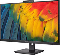 27" PHILIPS 27B1U5601H,Black,IPS,2560x1440,75Hz,4ms,350cd,WebCAM,LAN+HDMI+DP+USB+TypeC,Spkrs,Pivot