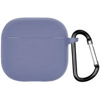 Чехол для наушников Helmet Airpods 4, silicone, Lavander Gray