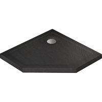 Душевой поддон New Trendy Mild Stone Pentagonal,black 90x90x4,5 B-0582