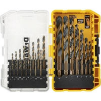 Набор головок, бит, насадок DeWalt DT70729 Set de burghie metal Black&Gold (23pcs)