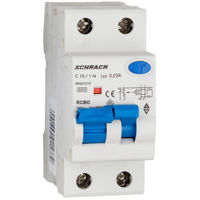 Автомат дифференциальный Schrack Technik AK667625 (АВДТ) 1P+N, Amparo 6kA, C ​​25A, 30mA, тип A