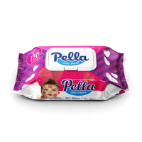 Влажные салфетки Pella 120шт