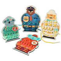 Игрушка Mideer MD3085 Set de înșiruit Animale