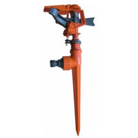 Дождеватель TopGarden 380941 Пластиковый вращающийся с импульсным управлением