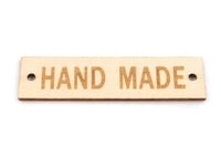 Etichetă din lemn Handmade