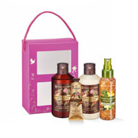 LES PLAISIRS NATURE - Set îngrijirea corpului Argan & Trandafir Bio din Maroc