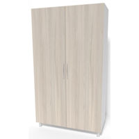 Шкаф Smartex N6 120cm Белый/Дуб Светлый