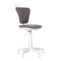 Fotoliu de birou Nowystyl Ministyle White GTS P AB-33 темно красный